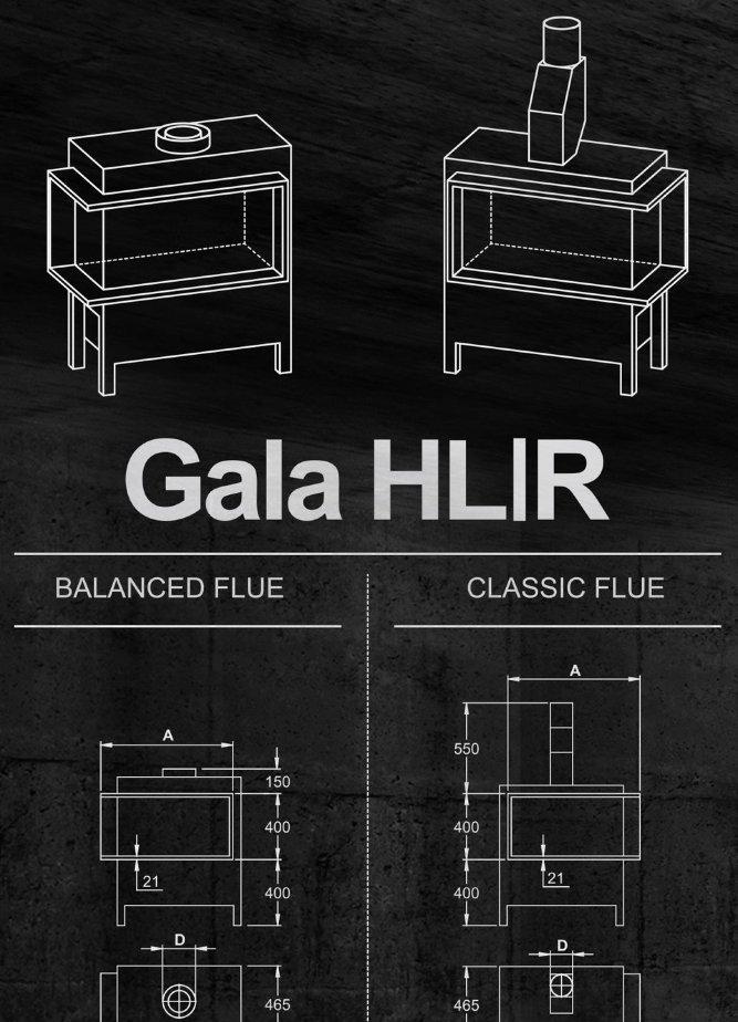 Газовая топка Vero Design GA 6 H R of L 
Газовая топка Vero Design GA 6 H R of L