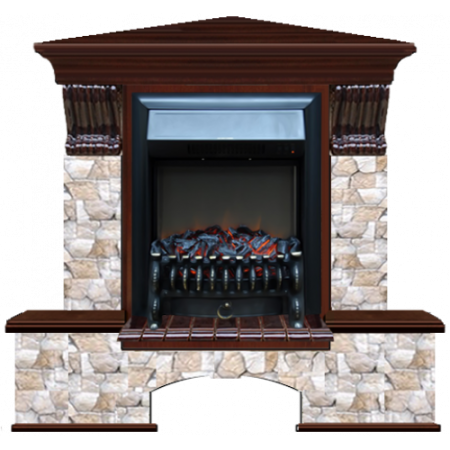 Бостон К Арбат угловой (красное дерево)+Fobos Black