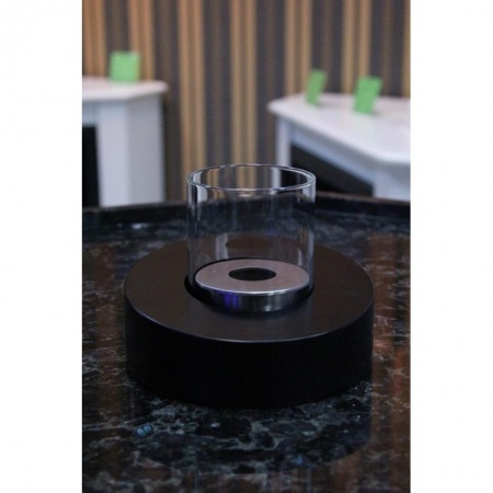 Биокамин Glass Ovale Nero по цене 14 900 руб.